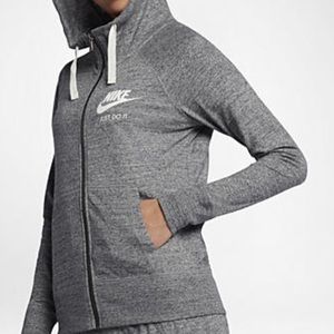 nike grey suit